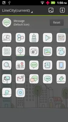 Line City GO Launcher Theme android App screenshot 0